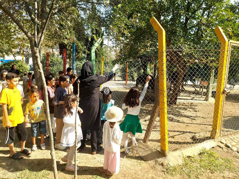 شور و نشاط اعضای مرکز شماره یک کانون پارس‌آباد در جشن «سلام پاییز»