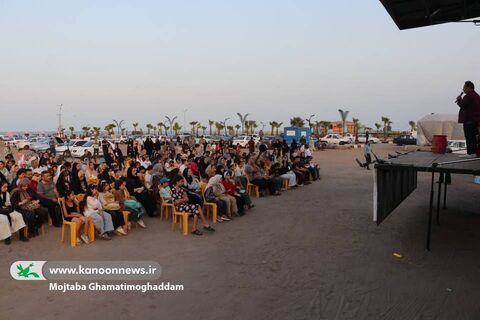نخستین روز سفر تماشاخانه سیار کانون به استان گیلان
