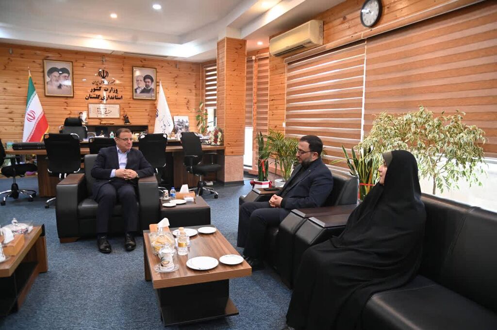 معرفی ظرفیتهای کانون و باشگاه قاف به استاندار استان گلستان