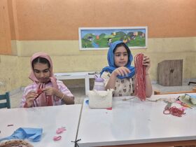 از دنیای کتاب تا عروسک‌های خیال؛ روایت محبت در کارگاه خلاقانه مرکز پارک گل‌ها بندرعباس