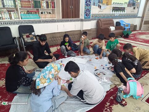 تابستان در کتابخانه های سیار کانون استان بوشهر
