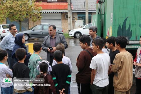 سفر تماشاخانه سیار کانون به روستای دهکاء و پارک جنگلی کیاشهردر استان گیلان