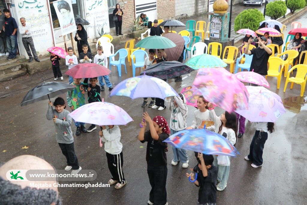 تماشاخانه سیار کانون در گیلان/ هنرمندان، آشسنگ را روی صحنه بردند