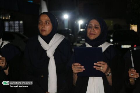 کاروان خودرویی عروسکی میهمان موکبها و تجمعات شبانه  شد.
