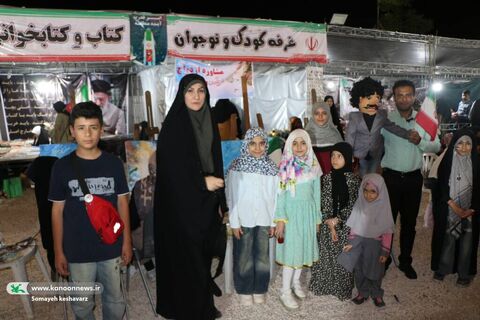 کاروان خودرویی عروسکی میهمان موکبها و تجمعات شبانه  شد.