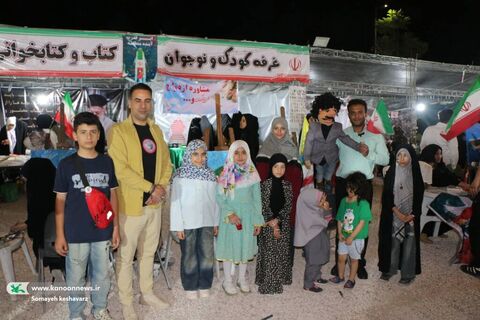 کاروان خودرویی عروسکی میهمان موکبها و تجمعات شبانه  شد.