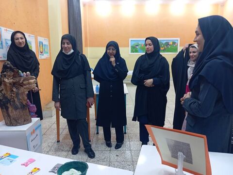 گزارش تصویری/ دومین نمایشگاه "ماهی پرنده " در مراکز کانون هرمزگان