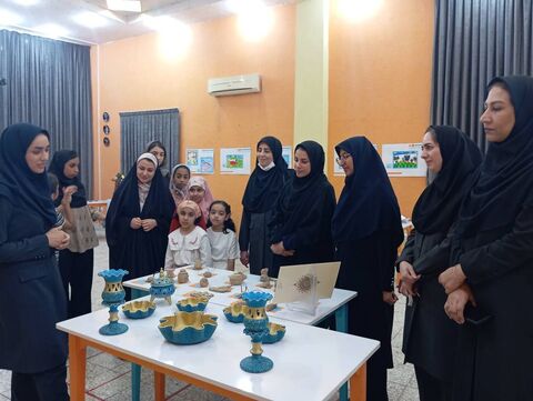 گزارش تصویری/ دومین نمایشگاه "ماهی پرنده " در مراکز کانون هرمزگان