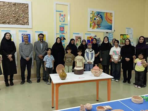 گزارش تصویری/ دومین نمایشگاه "ماهی پرنده " در مراکز کانون هرمزگان
