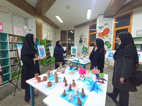 گزارش تصویری/ دومین نمایشگاه "ماهی پرنده " در مراکز کانون هرمزگان