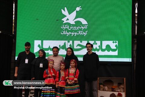 چهارمین روز سفر تماشاخانه کانون  به استان گیلان در قاب تصویر