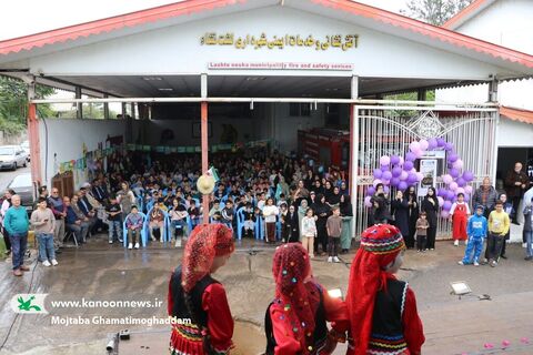 چهارمین روز سفر تماشاخانه کانون  به استان گیلان در قاب تصویر