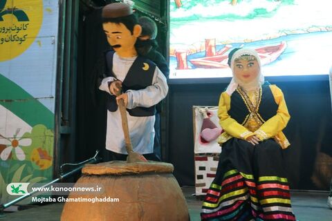 چهارمین روز سفر تماشاخانه کانون  به استان گیلان در قاب تصویر