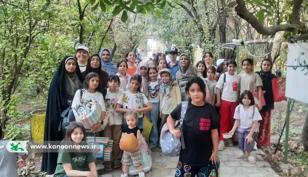 برگزاری اردوی فرهنگی تفریحی اعضای کانون پرورش فکری بروجرد لرستان