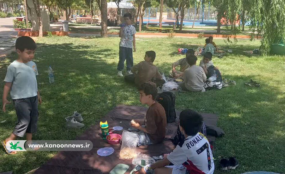 برگزاری اردوی فرهنگی تفریحی اعضای کانون پرورش فکری بروجرد لرستان