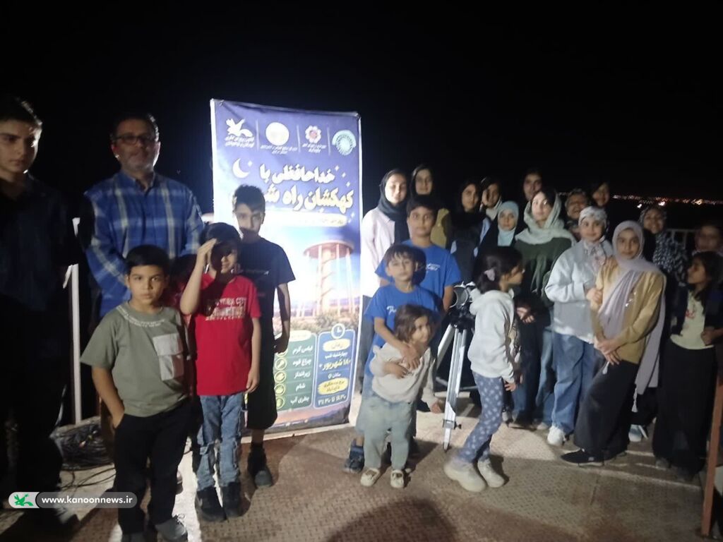 شبنشینی علمی اعضای کانون اراک در کویر میقان