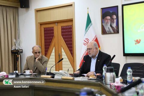 فرهاد فلاح، معاون فرهنگی کانون در دومین نشست شورای سیاست‌گذاری برنامه‌های هفته ملی کودک