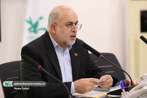 فرهاد فلاح، معاون فرهنگی کانون در دومین نشست شورای سیاست‌گذاری برنامه‌های هفته ملی کودک