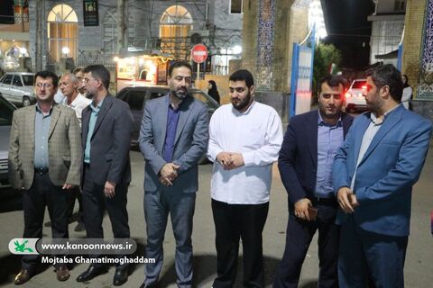 هنرنمایی هنرمندان تماشاخانه سیار کانون در شهرستان‌های شفت و صومعه‌سرا