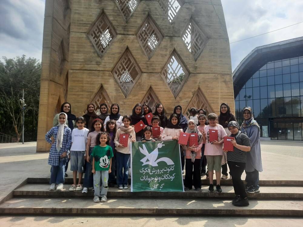 اردوی اعضای کانون گرگان در «تپه نورالشهدا»