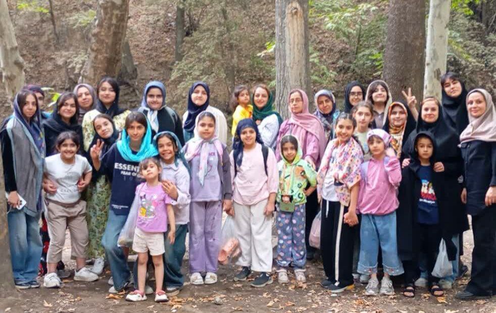 اردوی فرهنگی و تفریحی اعضای مرکز هشتگرد در طبیعت زیبای برغان برگزار شد