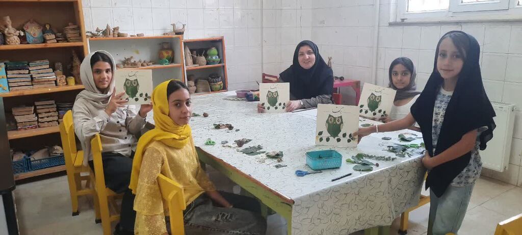 از مشاهده برگها تا شناخت رنگدانه سبز؛ تجربهای خلاق در کانون اسدآباد