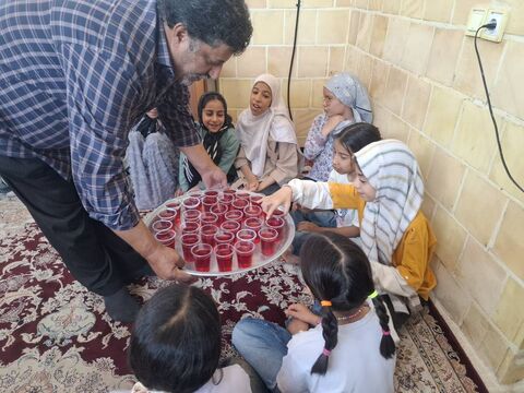 اردوی شاد درون‌شهری دختران کوهپایه در عمارت حافظ و پارک کودک