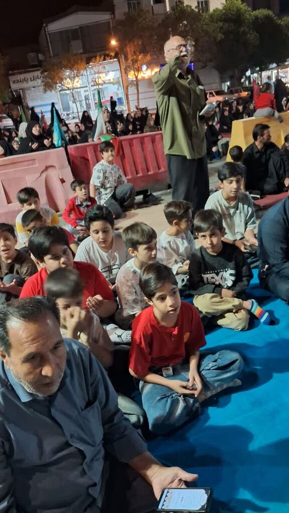 حضور فعال مربیان، اعضا و والدین کانون کنگاور در اجتماعات شبانه مردمی