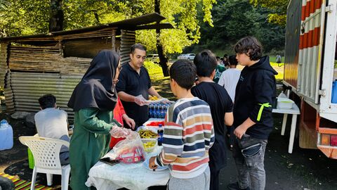 چند نما از برگزاری اردوی استانی اعضای نوجوان پسر کانون قزوین