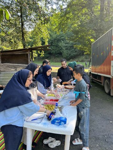 چند نما از برگزاری اردوی استانی اعضای نوجوان پسر کانون قزوین
