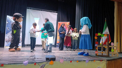 جشن استقبال از پاییز مرکز یک کانون اردبیل در تالار بیضا