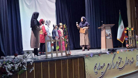 جشن استقبال از پاییز مرکز یک کانون اردبیل در تالار بیضا