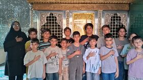 اعضای کانون کنگاور از امامزاده ابراهیم (ع) بازدید کردند