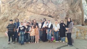 اردوی اعضا و والدین مرکز شماره ۱۰ کانون کرمانشاه در سراب صحنه