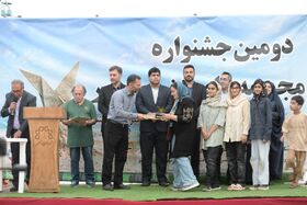 درخشش نوجوانان کانون رامسر با «سیمرغ ایران» در جشنواره مجسمه‌سازی شنی