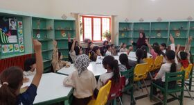 برگزاری کارگاه قصه‌گویی برای اعضای کودک در مرکز جوانرود