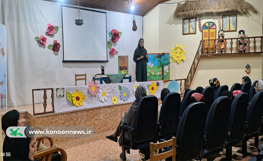 اعضای نوجوان باشگاه قصه‌گویی کانون گیلان در لنگرود گردهم‌آمدند