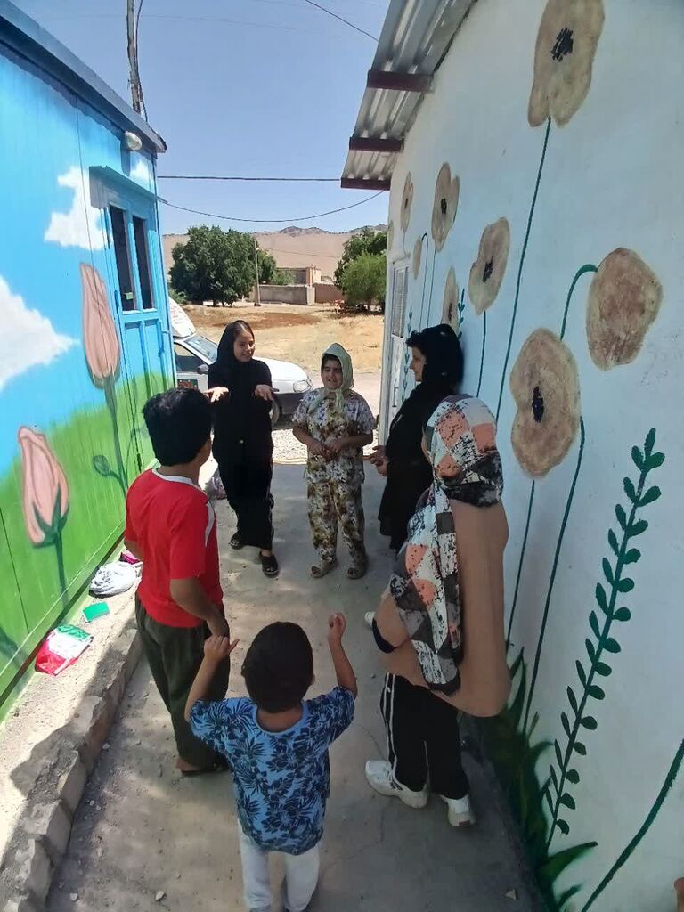 واحد شماره ۱ سیار روستایی کانون کرمانشاه طرح «بازیکا» را به مناطق کم‌برخوردار برد
