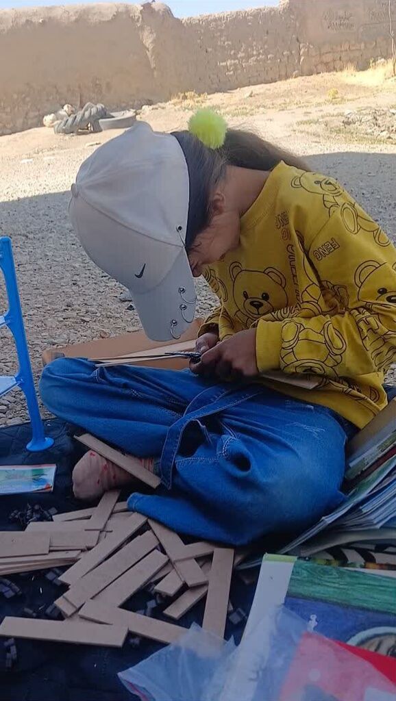 واحد شماره ۱ سیار روستایی کانون کرمانشاه طرح «بازیکا» را به مناطق کم‌برخوردار برد