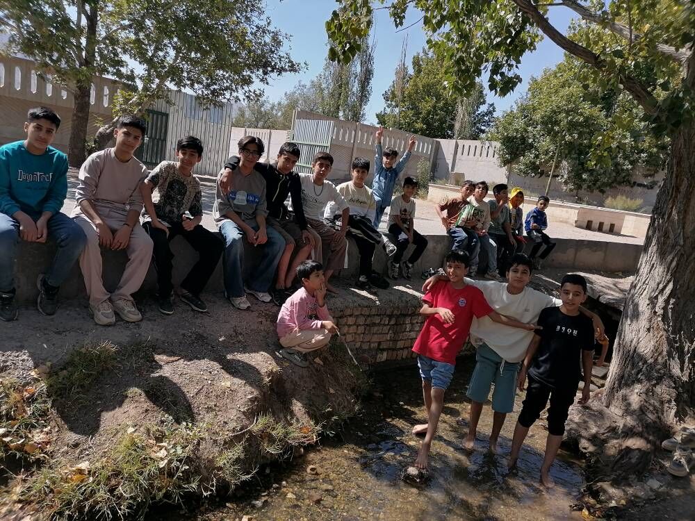 اردوی پایان تابستان اعضای کانون شماره ۲ شاهرود در تفرجگاه امیریه برگزار شد