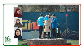نائب‌قهرمانی تیم دختران مرکز ۳۳ استان تهران در مسابقه تلویزیونی «نقطه‌زن»