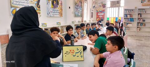 اجرای پویش «۲۵ درجه» در مراکز کانون پرورش فکری خوزستان