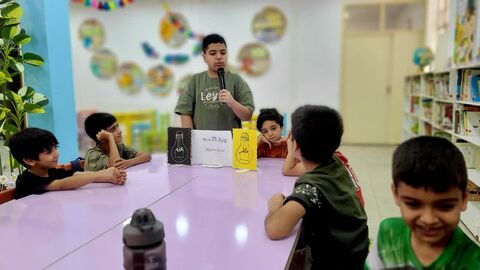 اجرای پویش «۲۵ درجه» در مراکز کانون پرورش فکری خوزستان