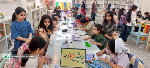 همراهی مراکز کانون خوزستان با پویش «۲۵ درجه»
