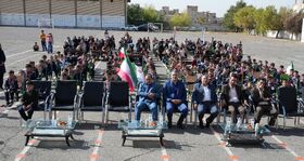 ویژه برنامه «آیین مهر» کانون پرورش فکری در مدرسه یوشانی تبریز