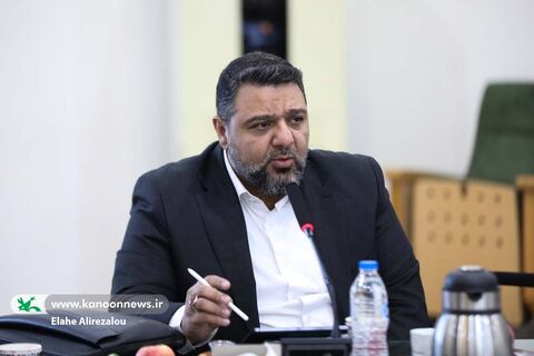 امیر محمدپور، معاون توسعه مدیریت کانون در چهارمین نشست مدیران ارشد کانون