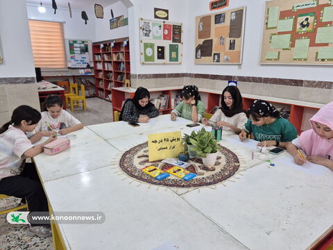 پویش ملی "۲۵ درجه " در مراکز کانون استان بوشهر
