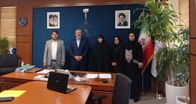 «لبخند کودکان، الفبای وطن»؛ در دیدار مدیرکل کانون البرز با شهردار کرج