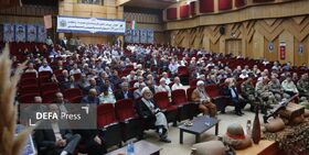 تجلیل از پیشکسوتان دفاع مقدس کانون در آیین جهاد و مقاومت خراسان شمالی