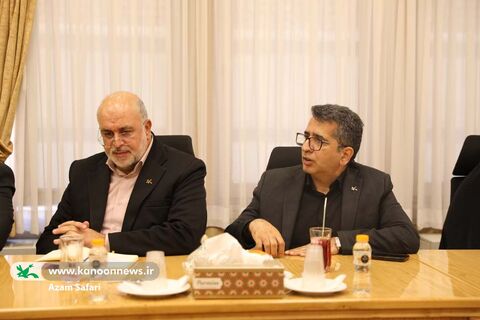 دیدار مدیرعامل و شماری از  مسئولان کانون با معاون رئیس‌جمهور در امور توسعه روستایی و مناطق محروم کشور